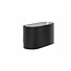 R&M Line Wall lamp Oval black G9 230v