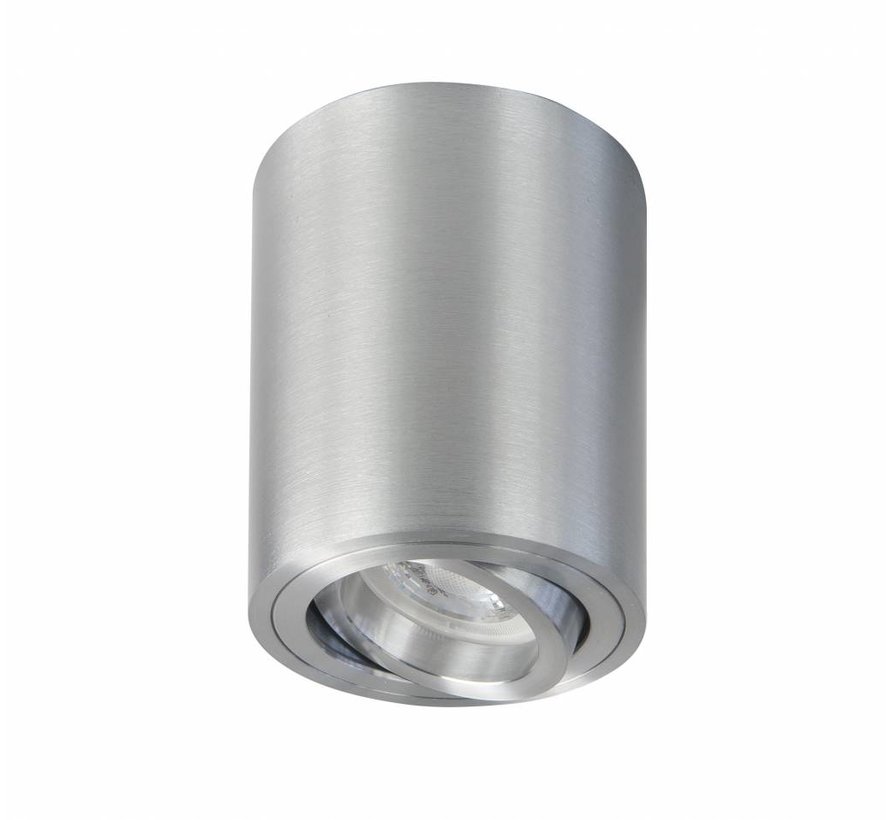 Opbouwspot rond Rebel GU10 aluminium