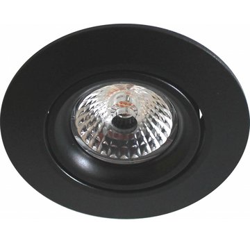 R&M Line LED downlight black 2700k dimmable