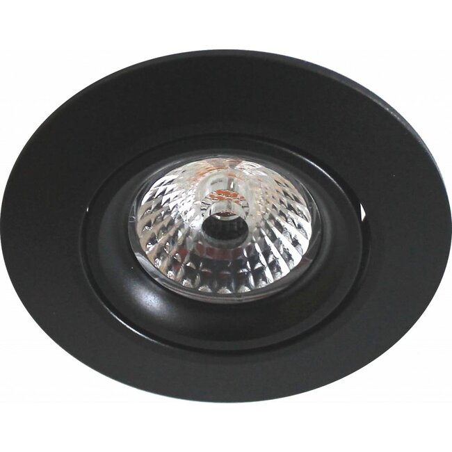 R&M Line Recessed downlight black LED 13 watt warm white 2700k