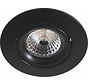 LED inbouwspot zwart 13 watt warm wit 2700k