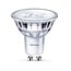 Philips WarmGlow LED spot GU10 3,7w = 50w dimbaar