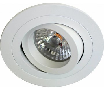 R&M Line LED downlight round white 8w IP65 dimmable