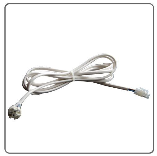 Mini AMP connection cable with lamp holder 1 meter R&M Lighting