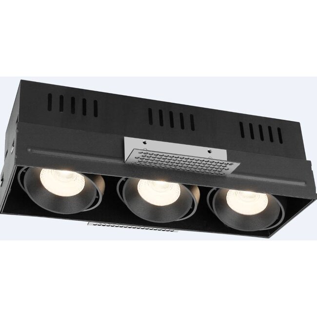R&M Line Trimless triple  LED inbouw armatuur 3x8 Watt