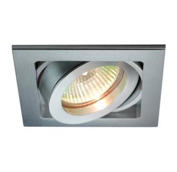 R&M Line Recessed downlight Qubo aluminium GU10