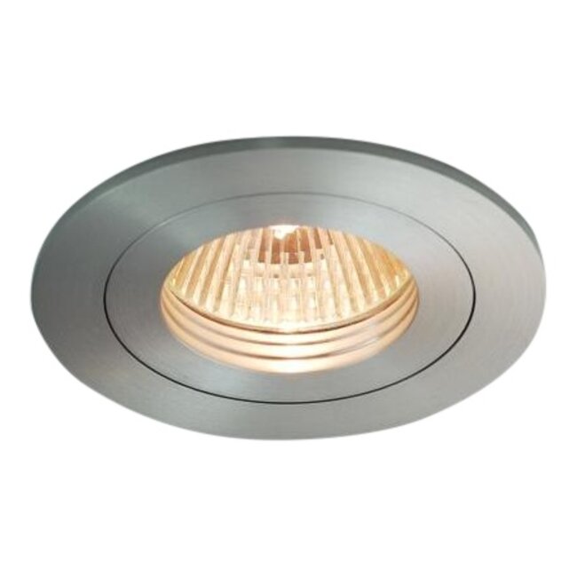 R&M Line Inbouwspot Mini Fix blade 35 Rond 12v /230v Alu-mat
