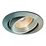 R&M Line Kantelbare aluminium Inbouwspot Silver Tilt 050 230V GU10