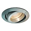 R&M Line Aluminium design Inbouwspot Silver Tilt 030 GU10