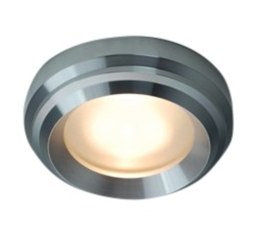 Recessed spotlight / bathroom lamp Ministeam IP65 35mm alu-mat tilt