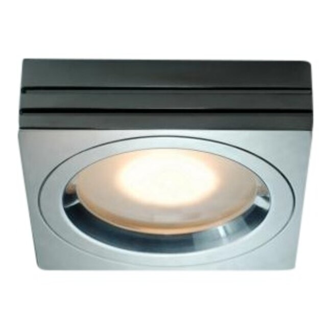 R&M Line Inbouwspot / badkamerlamp Piston Q IP65 aluminium-mat