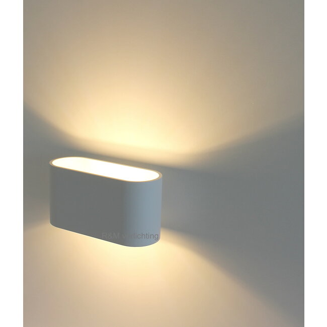 R&M Line Wandlamp Oval wit G9 230v