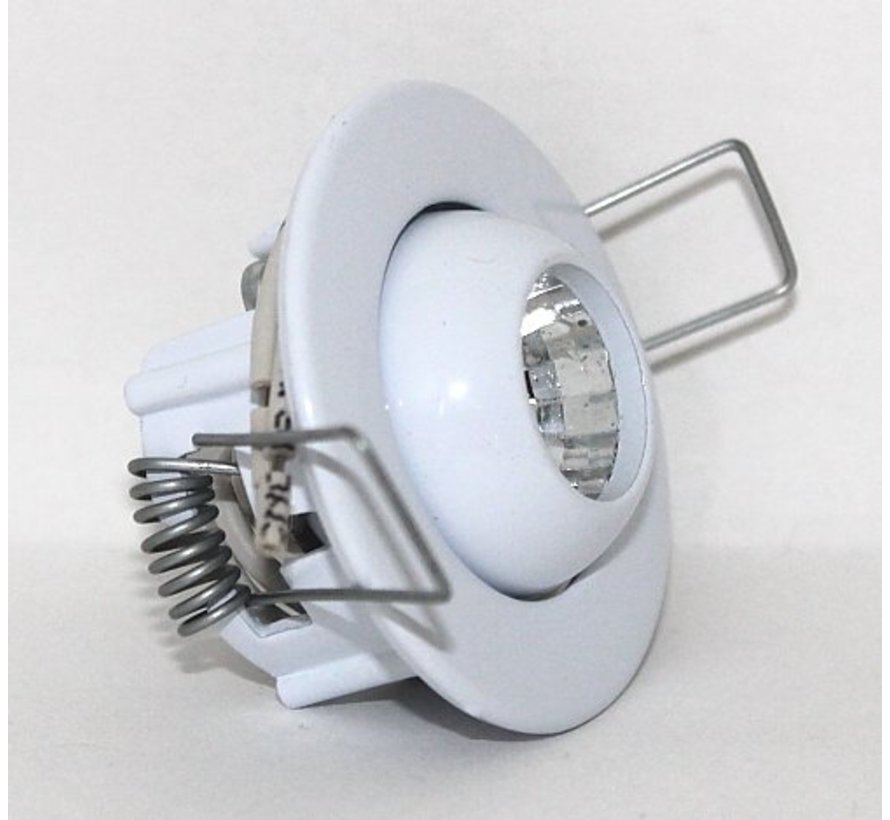 Recessed spotlight Mini Eye-ball 12v g4 white