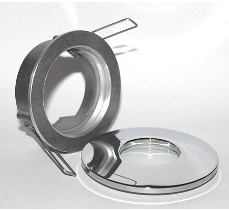 Recessed spotlight / bathroom lamp Minismooth IP65 chrome