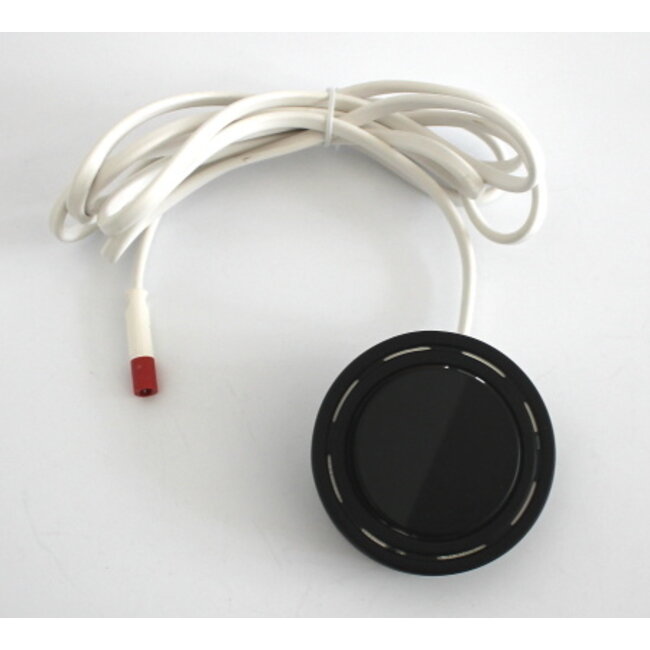 R&M Line Furniture installation and surface switch ON / OFF black + 2M cable