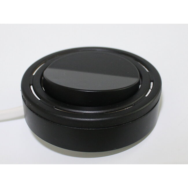 R&M Line Furniture installation and surface switch ON / OFF black + 2M cable