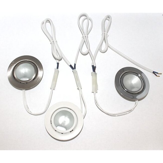 R&M Line Aansluitsnoer 3x 50cm met mini AMP female plug