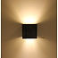 R&M Line Wandlamp Square zwart G9 230v