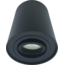 R&M Line Surface-mounted spotlight Obi1 Round GU10 black