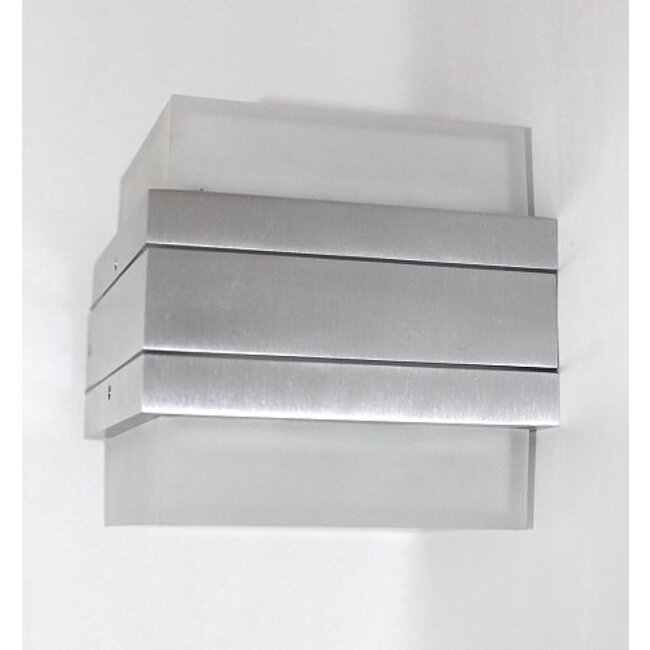 R&M Line Wandlamp W2 IP54 230v + 2X4,9w GX53 2700k LED niet dimbaar