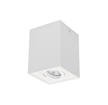 R&M Line Surface-mounted spotlight white Obi1 square white