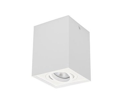 R&M Line Surface-mounted LED spotlight white Obi1 square GU10