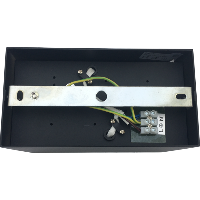 R&M Line Opbouwspot  dubbel obi2 LED GU10 zwart