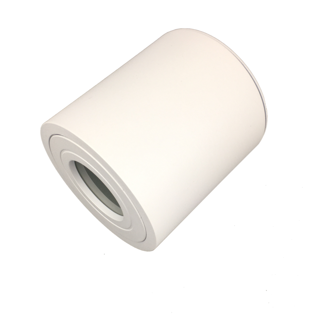 R&M Line Surface mounted downlight Solo round IP44 GU10 LED white