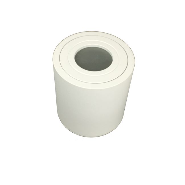 R&M Line Opbouwspot Solo rond IP44 GU10 LED wit