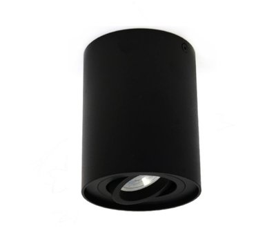 R&M Line Surface-mounted spotlight Obi1 Round GU10 black