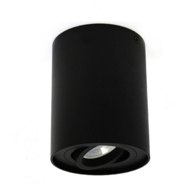 R&M Line Surface-mounted spotlight Obi1 Round GU10 black