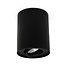 R&M Line Surface-mounted spotlight Obi1 Round GU10 black