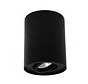 Surface-mounted spotlight Obi1 Round GU10 black