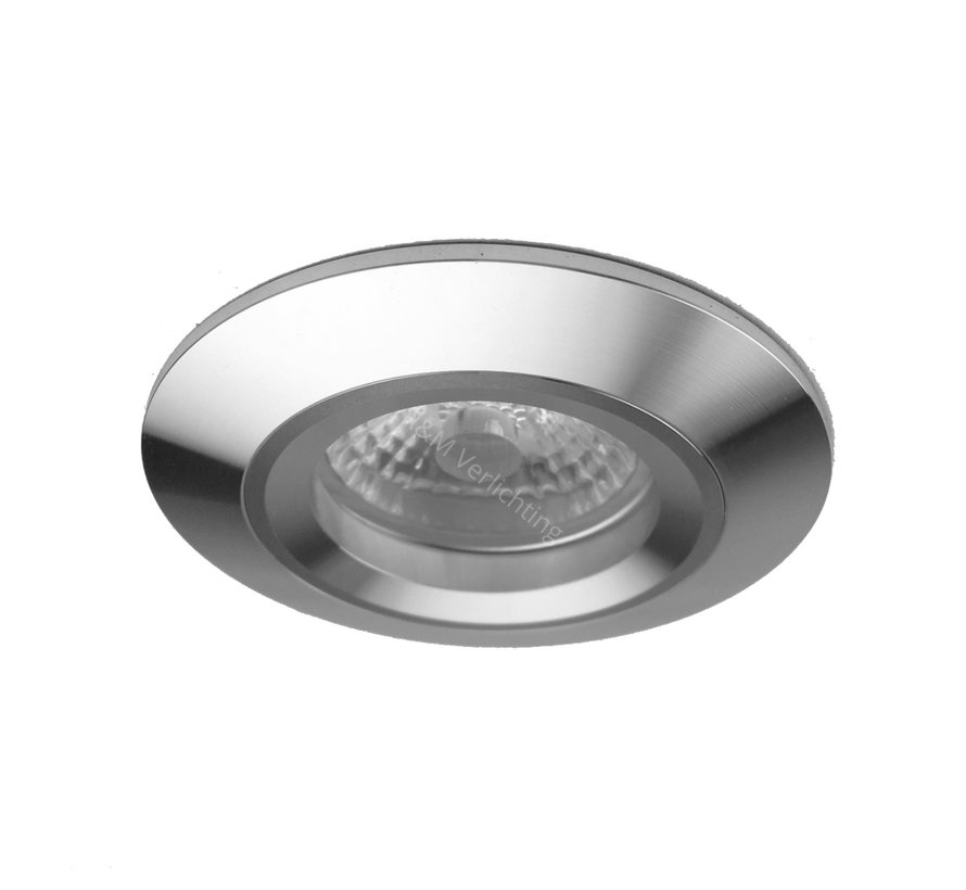 Aluminum recessed spot Silver Fix 010  230V GU10