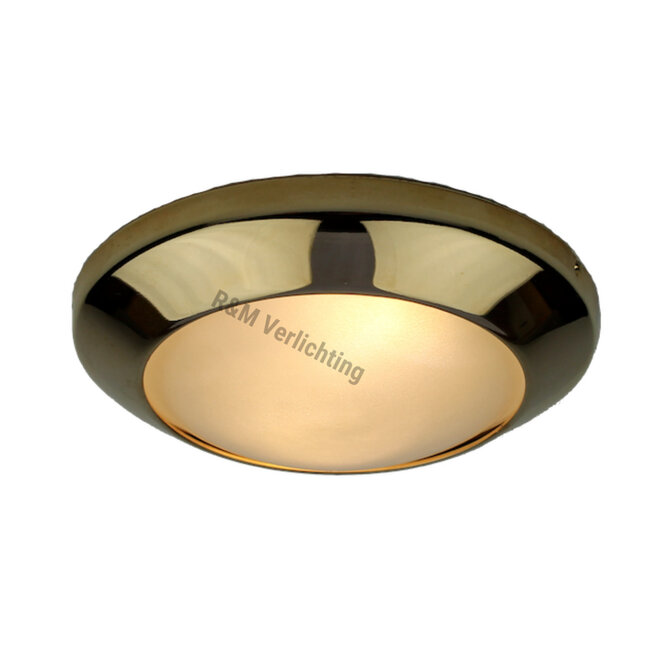 R&M Line Cabinet downlight  Dome gold 12v  G4 14w eco halogen