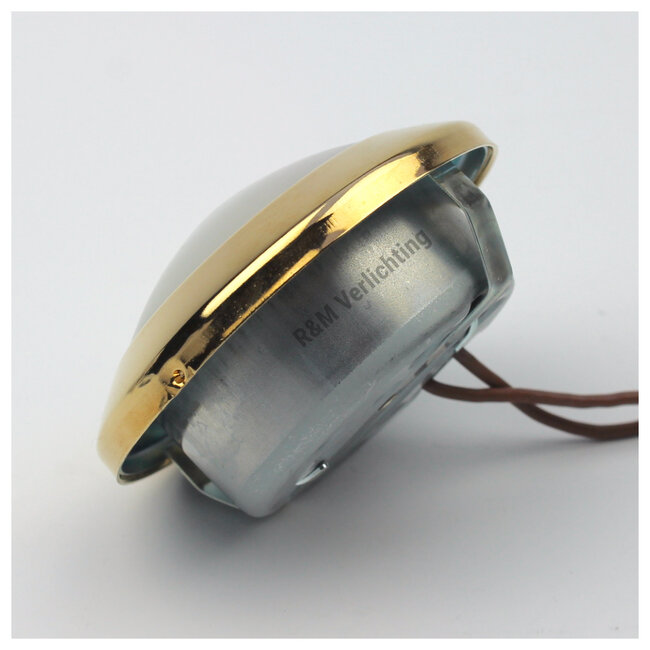 R&M Line Cabinet downlight  Dome gold 12v  G4 14w eco halogen