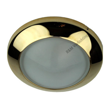 R&M Line Downlight Dome 12v G4 14w gold