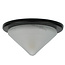 R&M Line Furniture recessed spot Pyramid black with glass