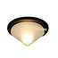 R&M Line Furniture recessed spot Pyramid black with glass