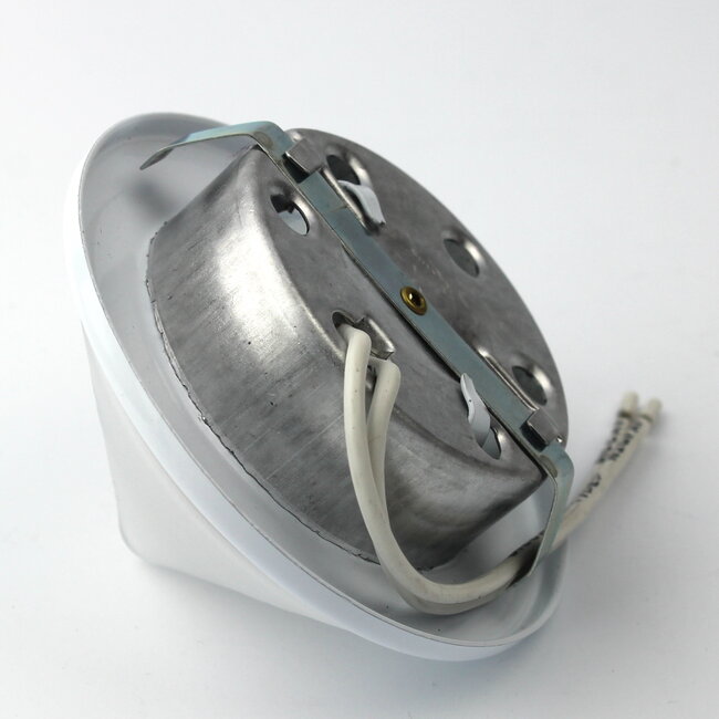 R&M Line Meubel inbouwspot Pyramid wit met glas