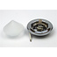 R&M Line Furniture recessed spot Pyramid chrome  with glass