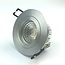 R&M Line LED downlight silver FIX-R 6W IP65 3000-1800 Kelvin dim-to-warm