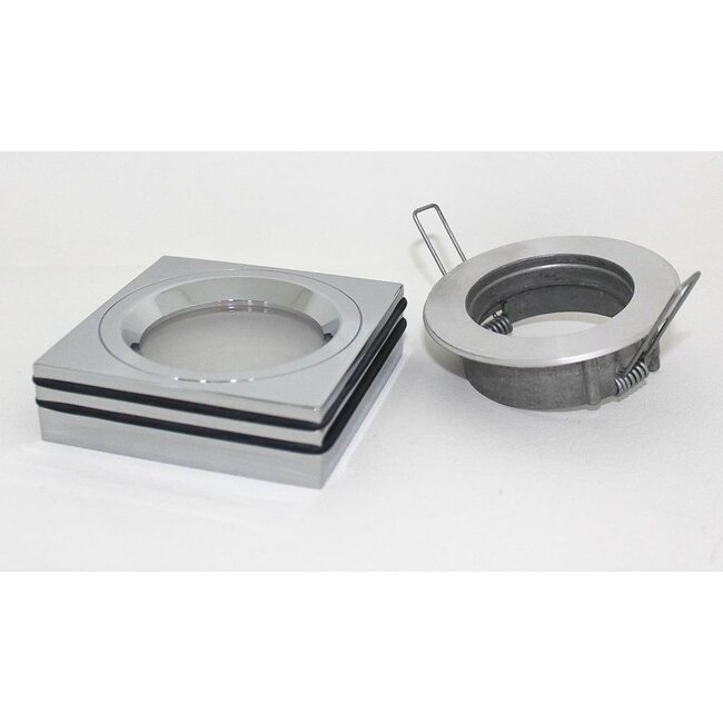 R&M Line Inbouwspot / badkamerlamp Piston Q IP65 chroom 12v//230v