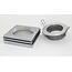 R&M Line Inbouwspot / badkamerlamp Piston Q IP65 chroom 12v//230v