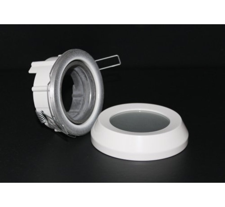 Recessed downlight / bathroom lamp Steam IP65 White tiltable