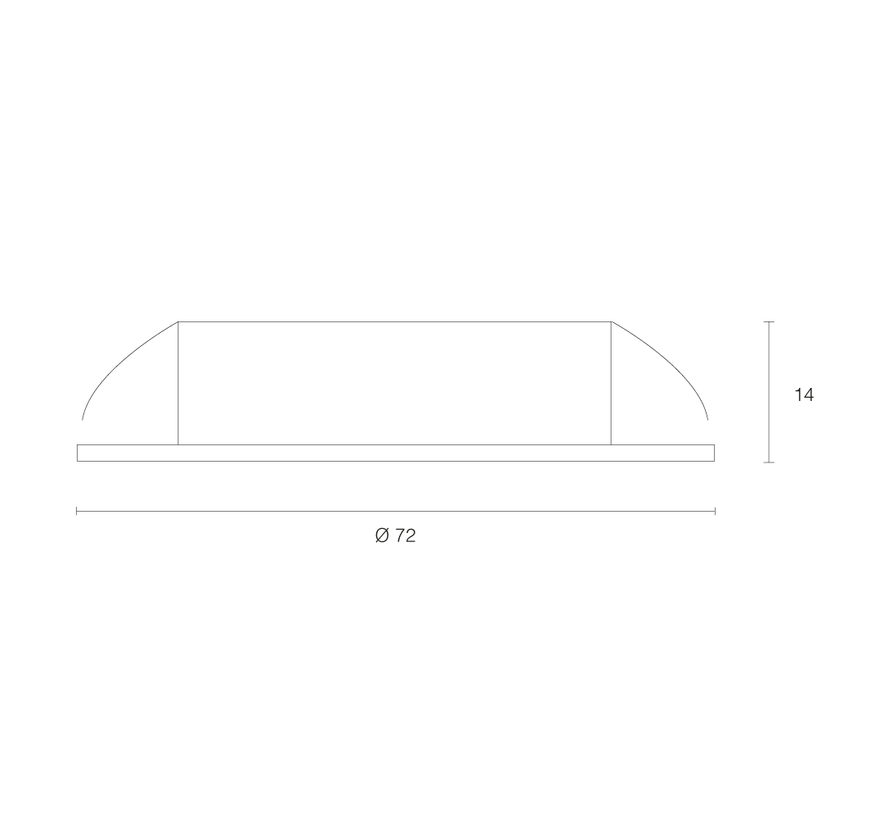 Cabinetspot LED Accent Two rond wit 3,15w 350mA