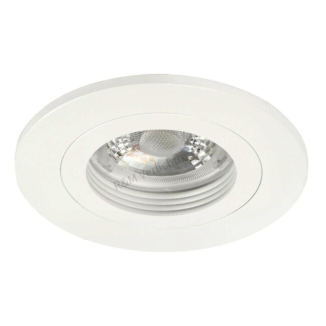 R&M Line Inbouwspot FIX blade rond GU10 230v wit