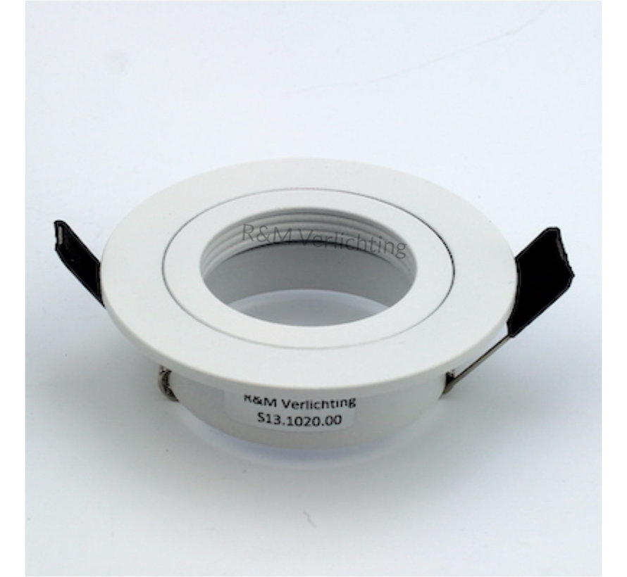 Downlight Fix blade round GU10 230v white