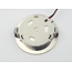 R&M Line LED meubel inbouwspot plat 12v 1.7w SMD IP44 rvs look