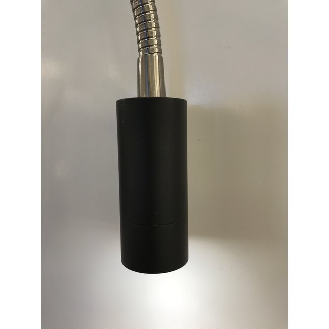 R&M Line Wall lamp LED flex Blitz Black 3 watt dimmable